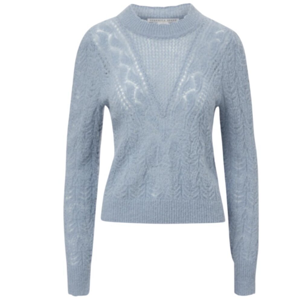 Veronica Beard Makani Pointelle Knit Sweater Large - Picture 11 of 11
